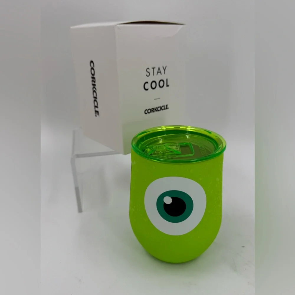 CORKCICLE Monsters Inc. Pixar‎ Disney Mike Wazowski 12 Oz Cold Cup NIB New